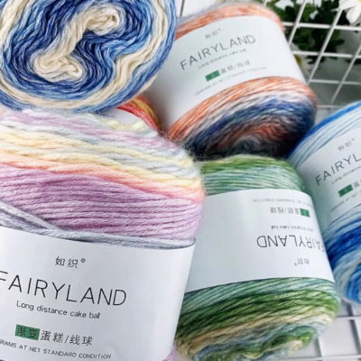 Уусалттай милк коттон утас (fairyland)