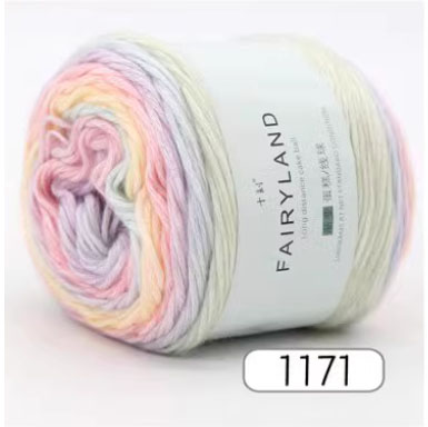 Уусалттай милк коттон утас (fairyland)